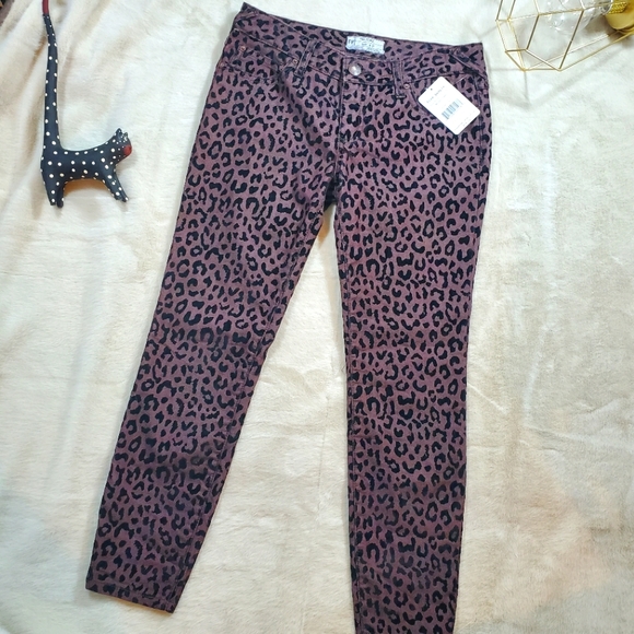 Free People Mocha Combo Jean's Sz 27 - Picture 1 of 6